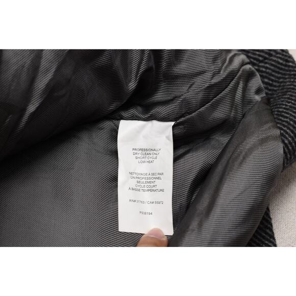 Perry Ellis Mens Herringbone Sport Coat Jacket Regular Size S Full Zip - Picture 6 of 8